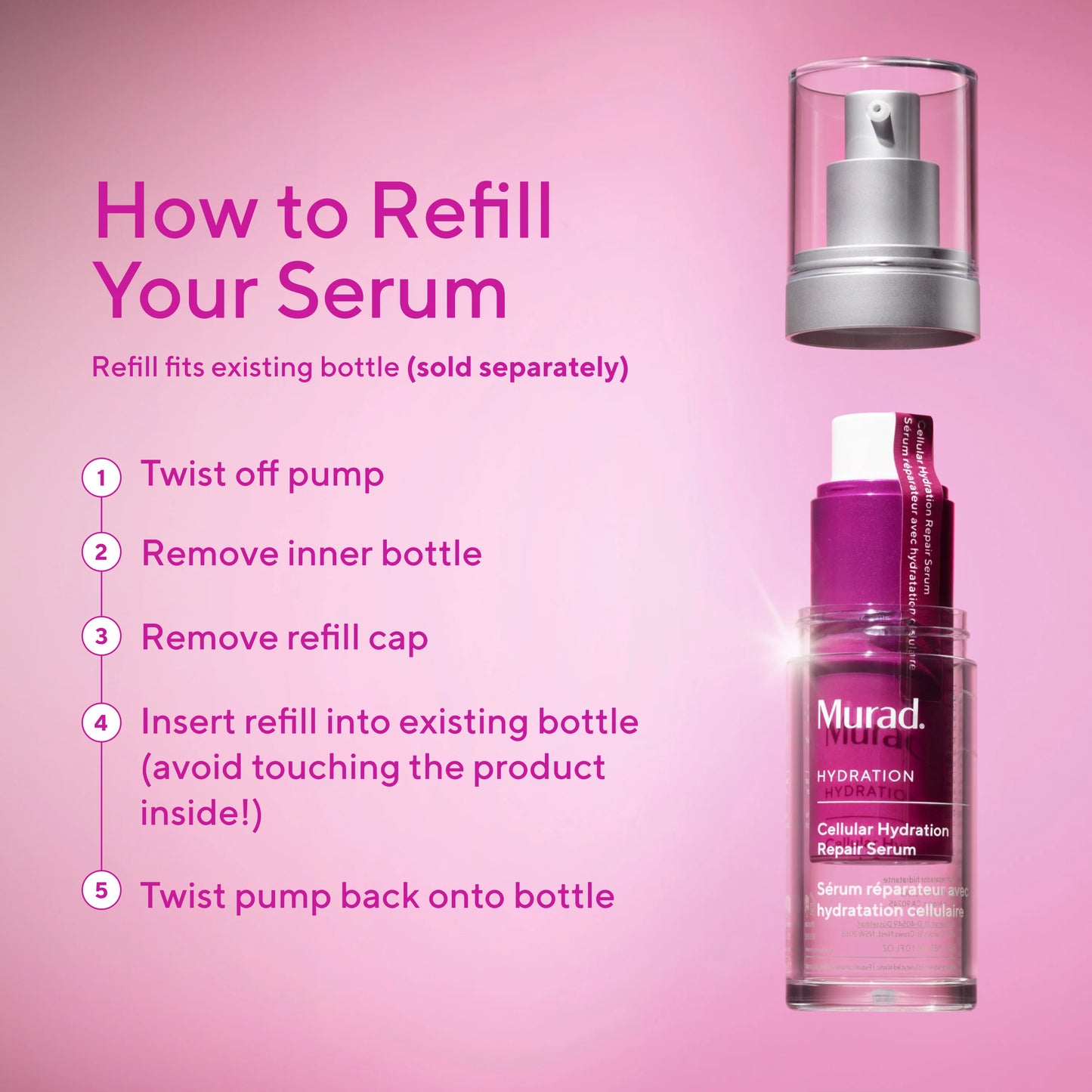 Cellular Hydration Repair Serum Refill