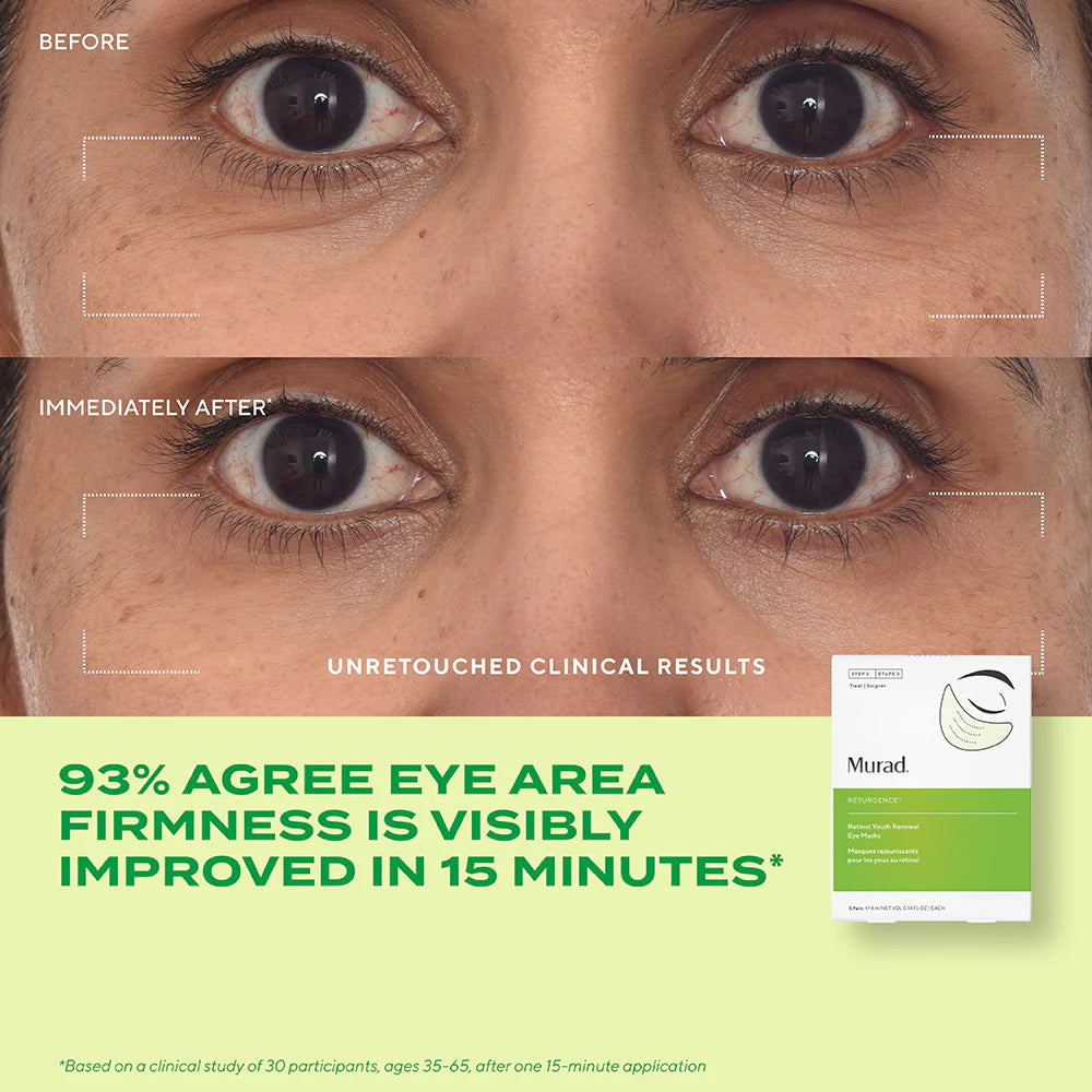 Dr. Zion x Murad Retinol Youth Renewal Eye Masks (5 pack)